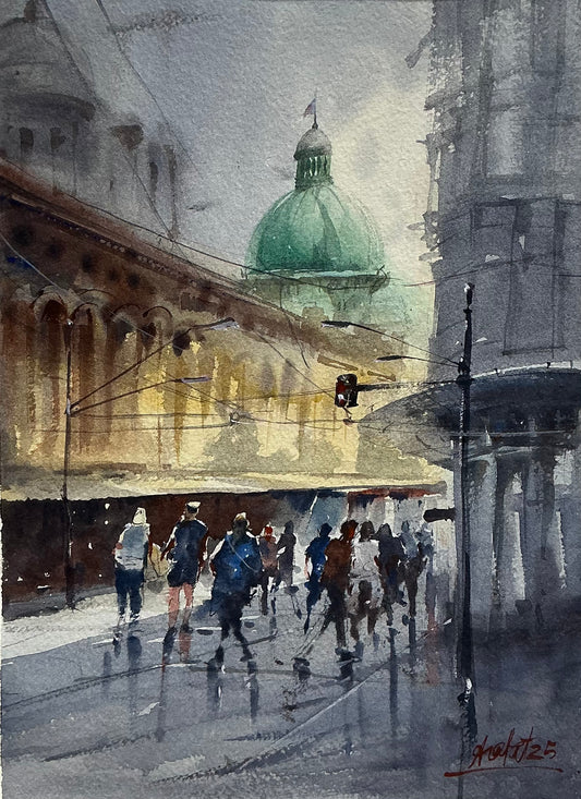 Victorian Building at Town Hall Sydney